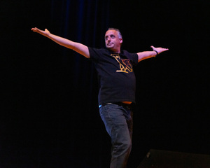 Joe Gatto visited Syracuse University on Monday. His show in the Schine Student Center Goldstein Auditorium was sold-out.  