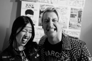 Thao Crash and Jamie “Pickslide” Talucci got married after meeting in the hardcore scene. Pickslide has been a part of the scene since he discovered hardcore music in the early 2000s. Crash joined the Syracuse scene in 2015 after being a part of the punk scene in Rochester. 
